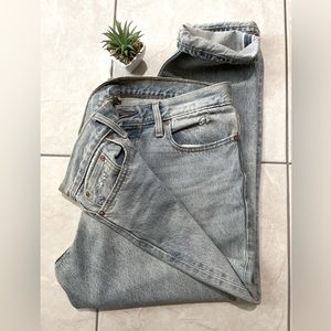 Levi's Light Blue Boyfriend Jeans